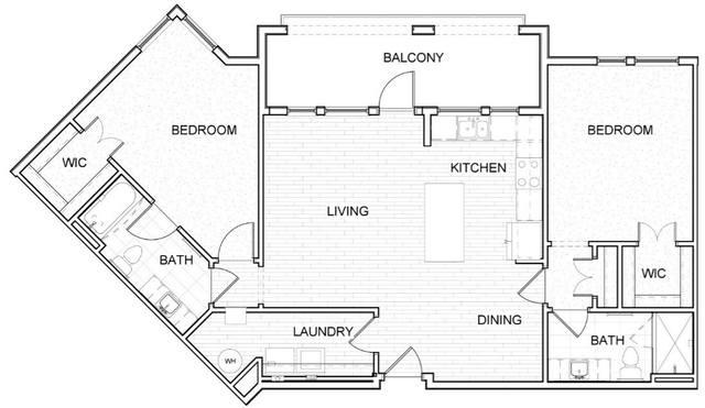 Floor plan B2-B layout