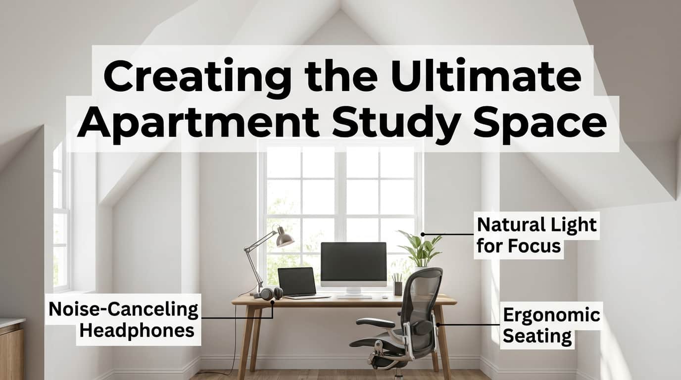 Creating the Perfect Apartment Study Space in Gainesville