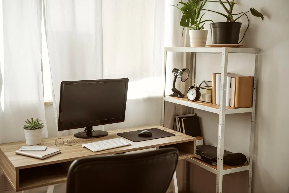 How to Create an Office Space in Your Living Room