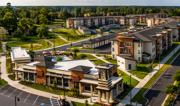The Mayfair Apartments community buildings and grounds in Gainesville